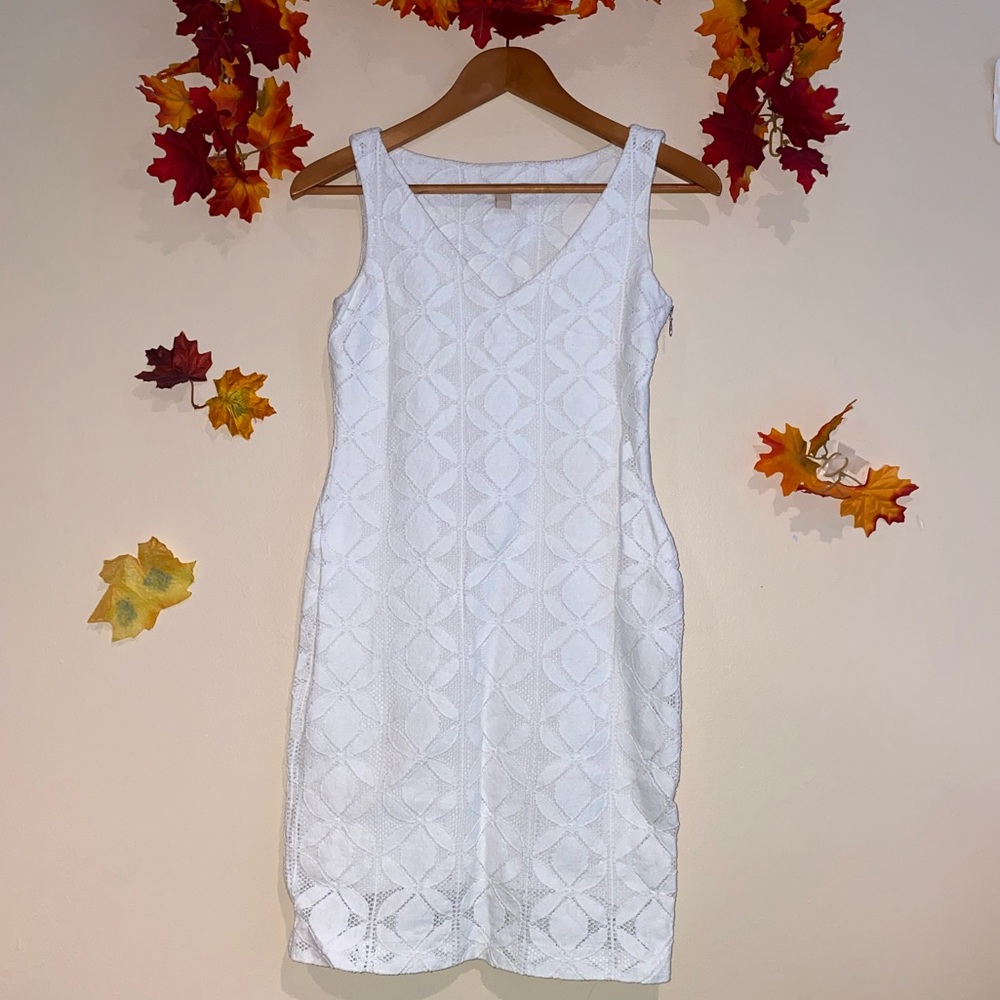 Banana Republic white dress, women’s size 0